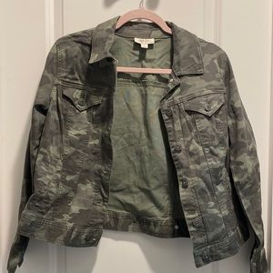 Green Camo Bomber jacket